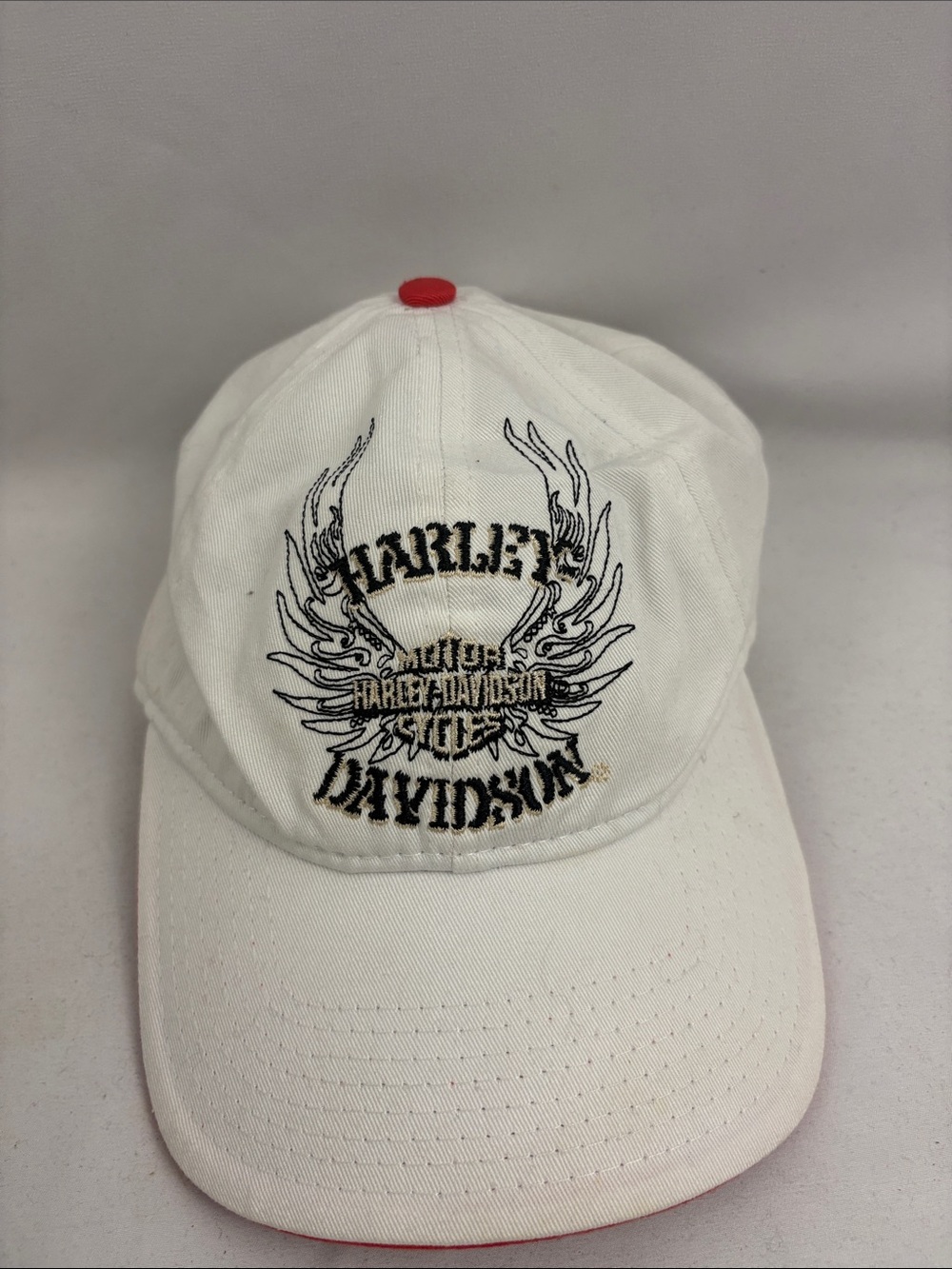 Harley-Davidson New Era Womens New Era Strapback Hat 9Twenty White